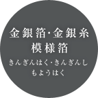 金銀箔･金銀糸模様箔